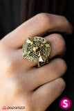 Paparazzi "You Wish - Brass" ring Paparazzi Jewelry