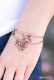 Paparazzi "Zen Party - Copper" bracelet Paparazzi Jewelry