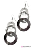 Paparazzi "Zodiac" Black Earrings Paparazzi Jewelry