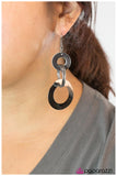 Paparazzi "Zodiac" Black Earrings Paparazzi Jewelry